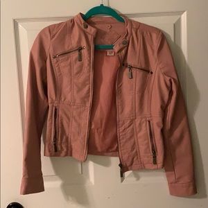 Cute leather jacket